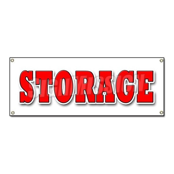 Signmission STORAGE BANNER SIGN long short term climate controlled secure indoor outdoor B-Storage - main